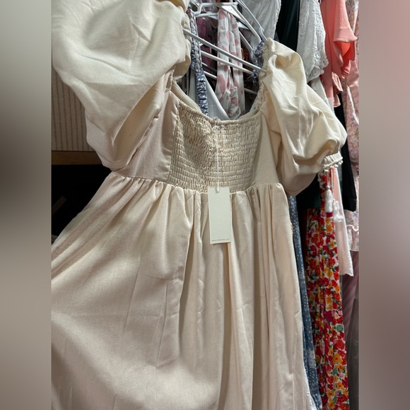 Taupe midi dress - Picture 7 of 7